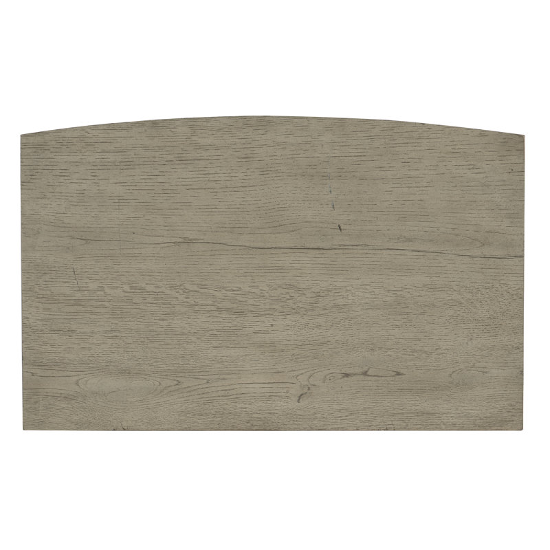 Gray Oak Transitional 3-Drawer Nightstand