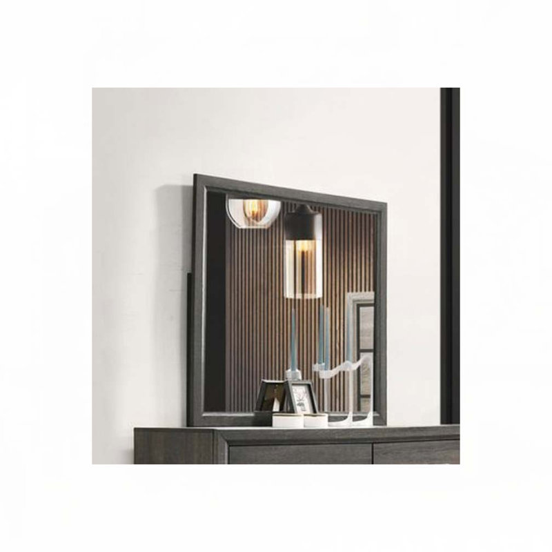 Gray Finish Mirror
