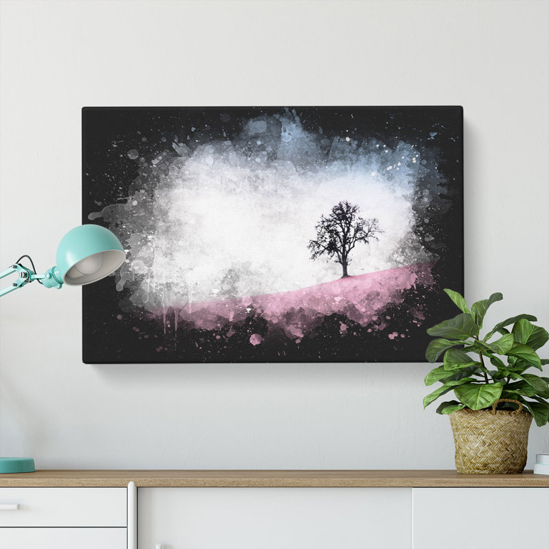 The Tree Swing - Wrapped Canvas Print, 35cm H x 50cm W x 3cm D
