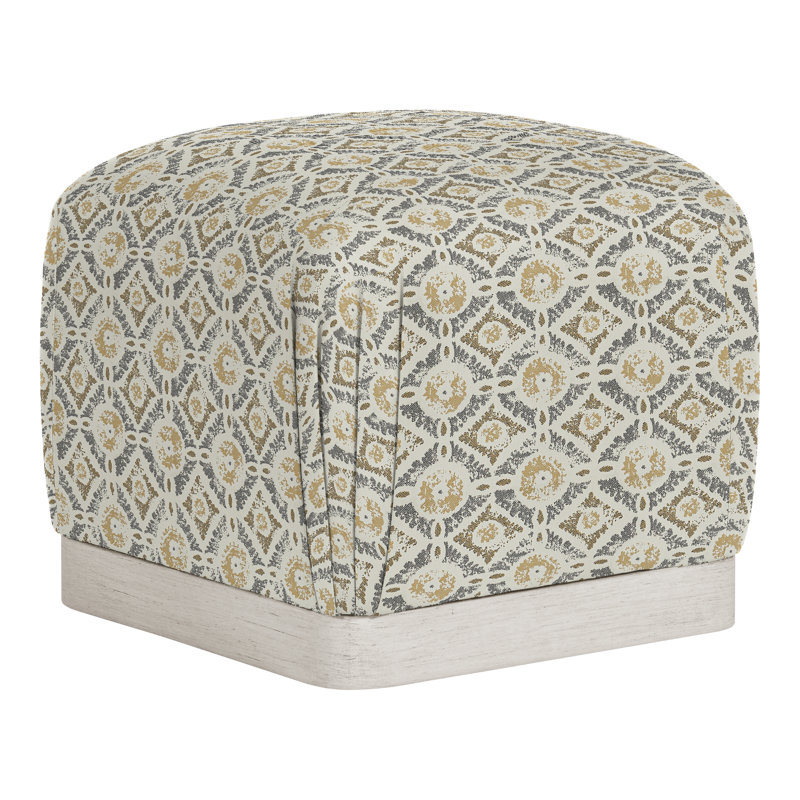 Nola Square Ottoman, Casa Blanca, Perigold Wittstock Mist
