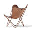 Fauteuil suspendu en cuir Callum-708944426
