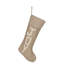 Chaussette de Noël polie 21,6 po L