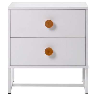 Aashi 48 cm W Bedside Table