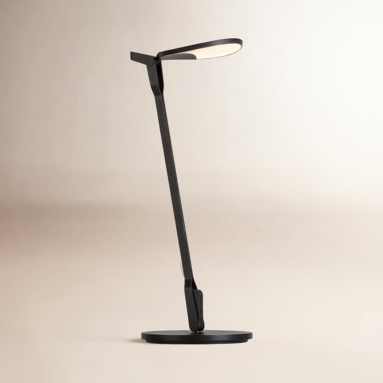 Splitty Metal USB Desk Lamp, Matte Black