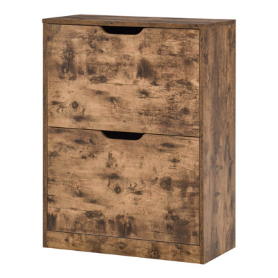 Flip Down Shoe Storage