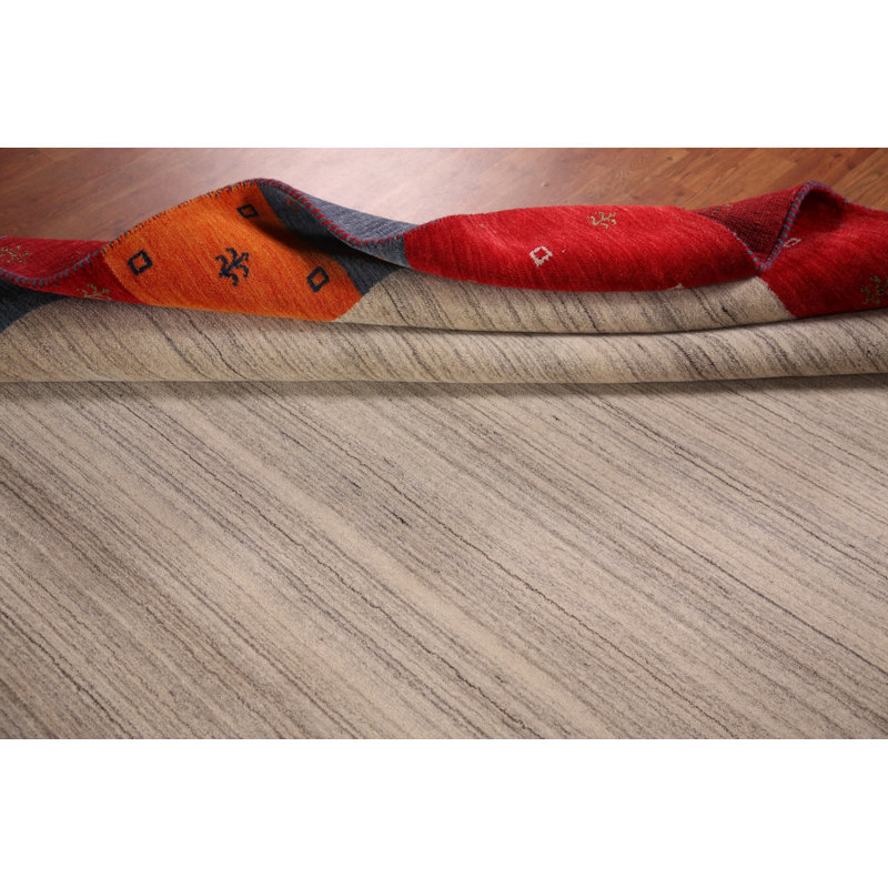 Tapis indien rayé Gabbeh