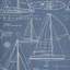 Papier peint bleu marine foncé