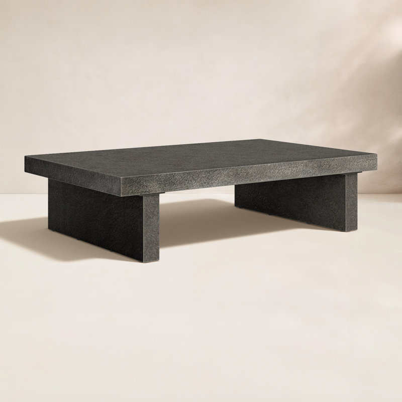 Huesca Outdoor Rectangle Coffee Table