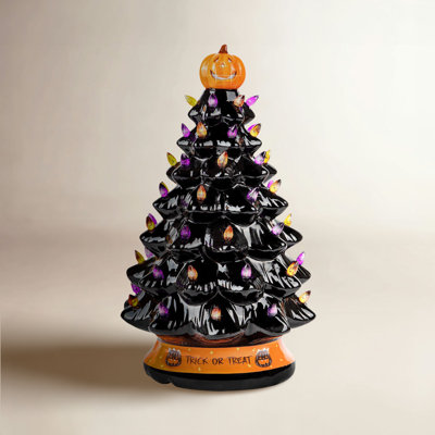 Halloween Decorations Ceramic Tree