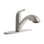 Single Handle Kitchen Faucet in Brushed Nickel