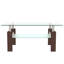 Table basse en verre