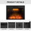 Trim With Electric Fireplace-148629995