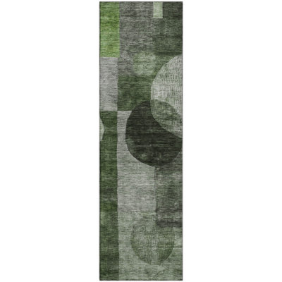 Premium Machine Washable Konopka AMF1114 Geometric Rug