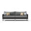 Milo Sunbrella Canapé - Gris anthracite-115886624-115886625