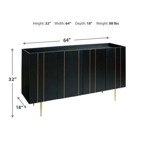 Mercer41 Butterfield 64'' Sideboard & Reviews | Wayfair