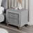 Velvet Solid Wood Nightstand-1238811337
