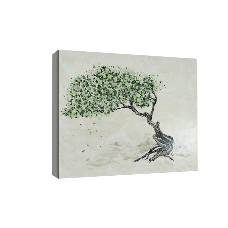 Art mural sur toile "Printemps flottant", Toile tendue, H 16 po x l 24 po