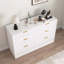 Commode 6 tiroirs commode grand rangement moderne et polyvalent-770260694