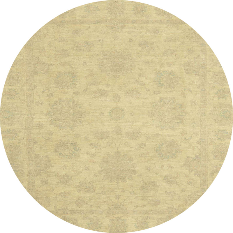 Tapis abstrait moderne 2693, Rond 7 pi