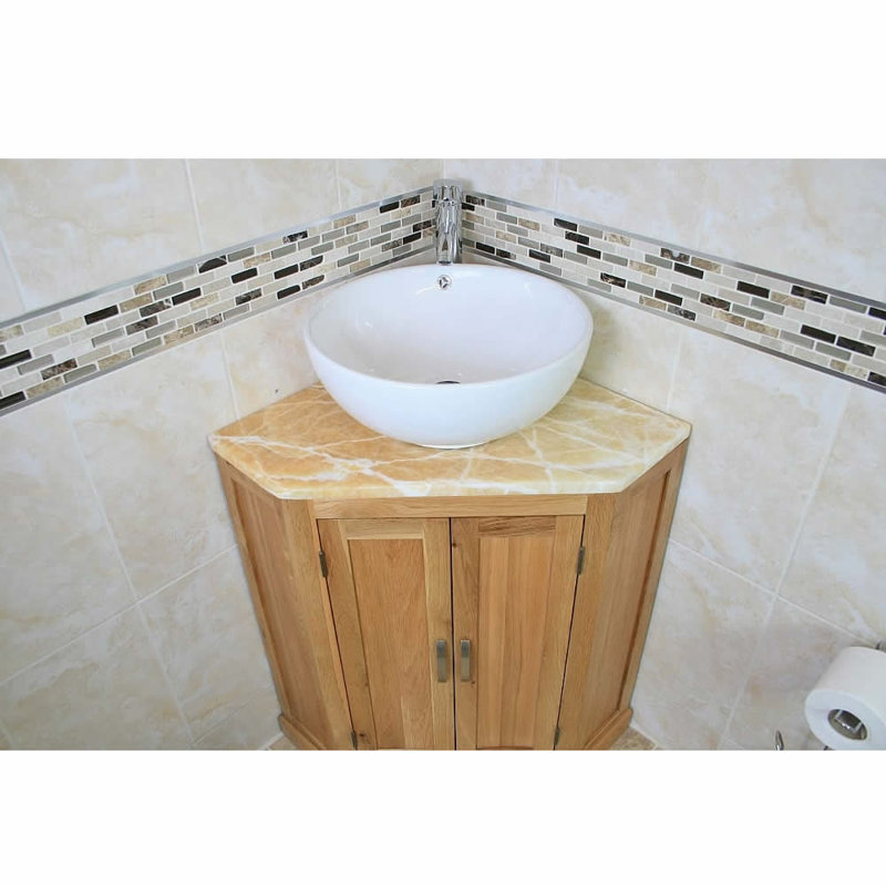 Deering 550mm Single Bathroom Vanity with Vessel Ceramic Basin
