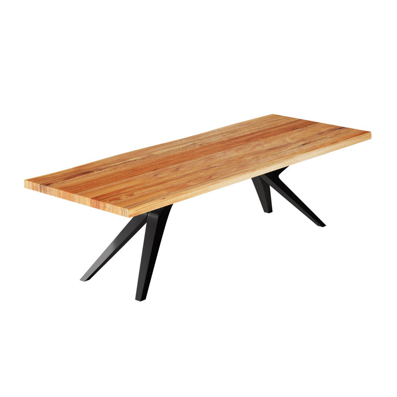 Marlayne Live Edge Acacia Dining Table, 30" H x 108" L x 40" W