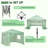 8X8 Ft One Push Pop Up Greenhouse Canopy Tent-121598219
