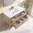 Wesli 42" Single Bathroom Vanity With Engineered Stone Top