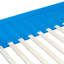 Lit mezzanine double pour enfant avec lumière DEL chaude, bleu Klein