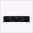 Black  TV Stand Fluted 68"