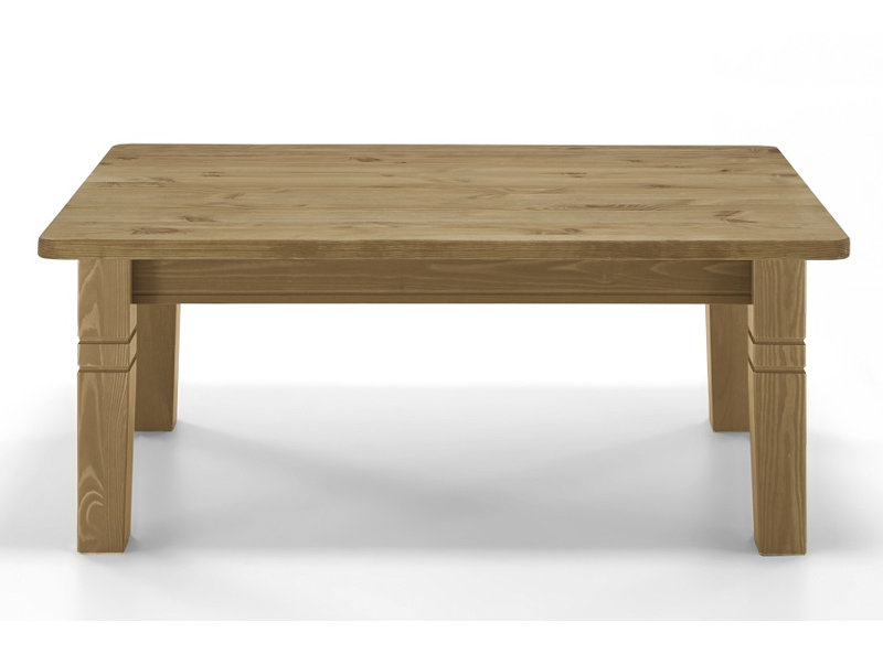 Kelly Four Leg Coffee Table, Stained and oiled Brown/Brown