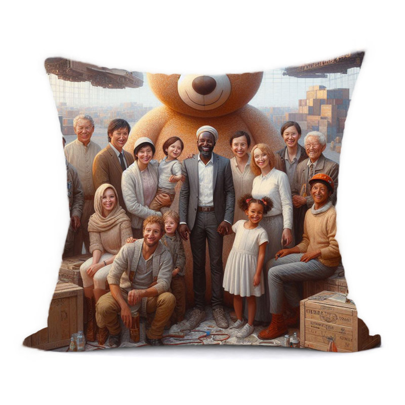  Coussin réversible