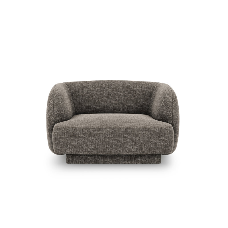 Adoraim 109Cm Wide Armchair, Grey 100% Structural Polyesters