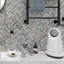 Carreau de mosaïque en porcelaine pour mur et plancher 1 po x 3 po Supreme Tile-49137547
