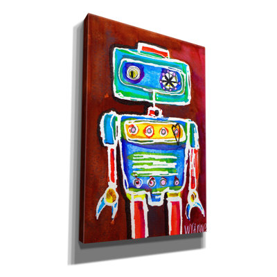 Robot Boy' by Wyanne, Canvas Wall Art