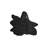 Teak Slice Wall Décor, Lg, Black