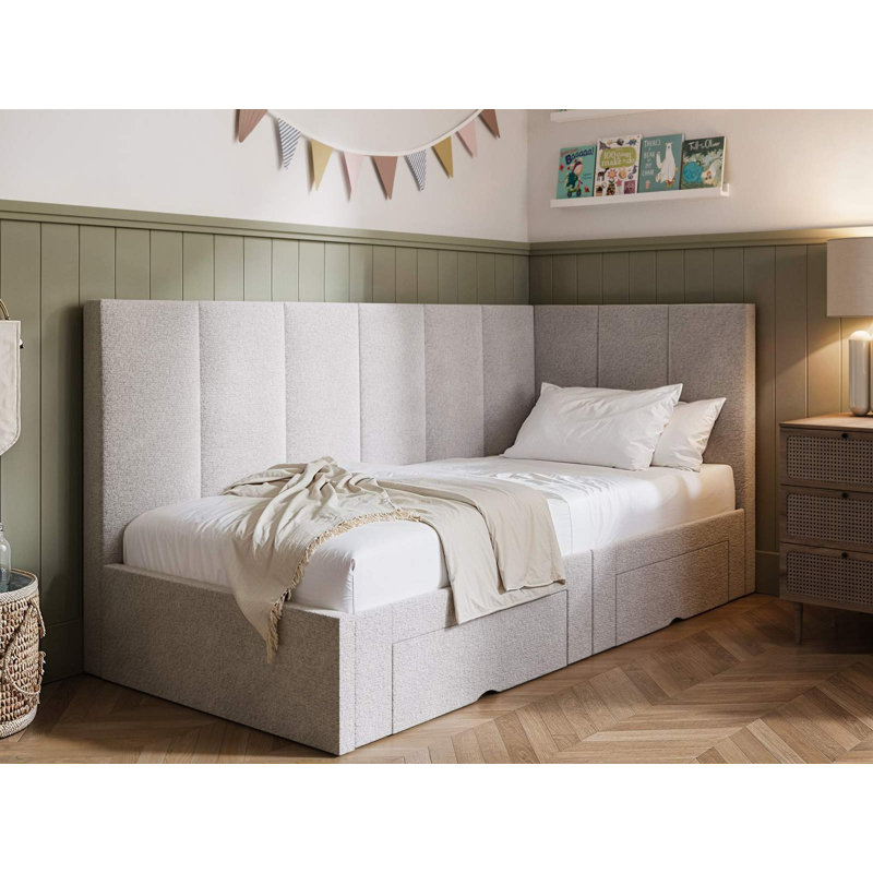 Upholstered Daybed, Beige