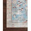 Tapis oriental bleu / beige Georgitte-195197981