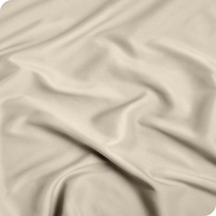 Bare Home Ultra-Soft Microfiber 22 inch Extra Deep Pocket Fitted Sheet - Twin XL - Sand