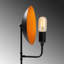 Lampe de table noire 16,54 po Philo