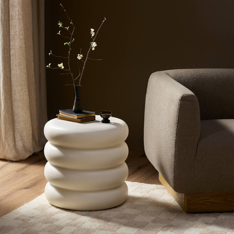 West End Table, White
