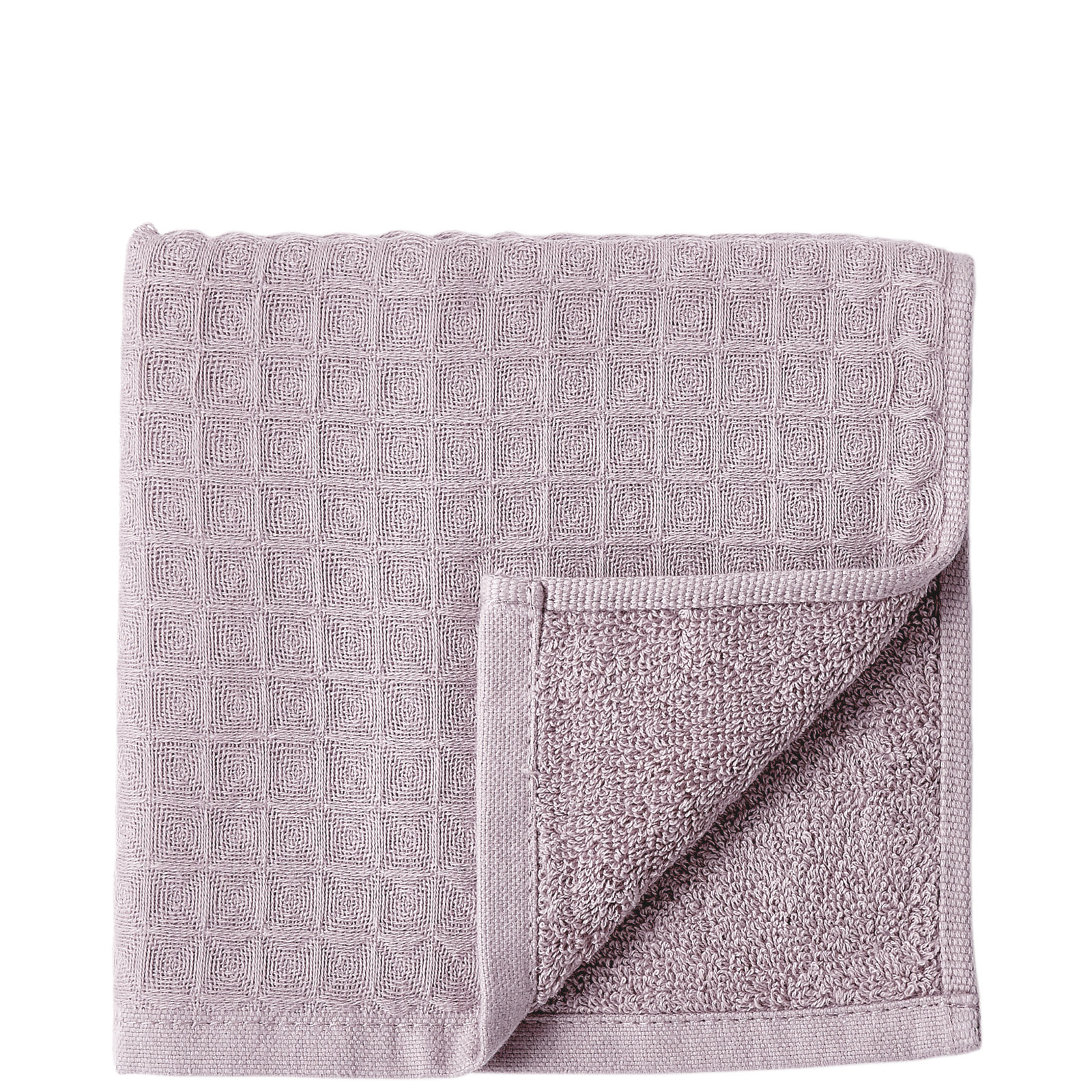 Waffle Twist Cotton Washcloth, Orchid
