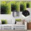 Vert et jaune abstrait avocat I - fruits, art mural en métal-851908179