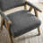 27.56'' W Solid Wood Frame Upholstered Accent Armchair-68413538