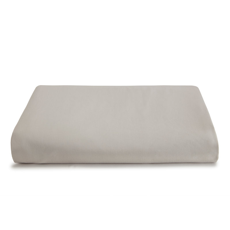 Zayan Modern & Contemporary Cotton Duvet Cover, King, Dolphin Gray
