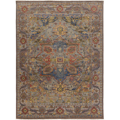 Achna Hand Knotted Wool Oriental Area Rug