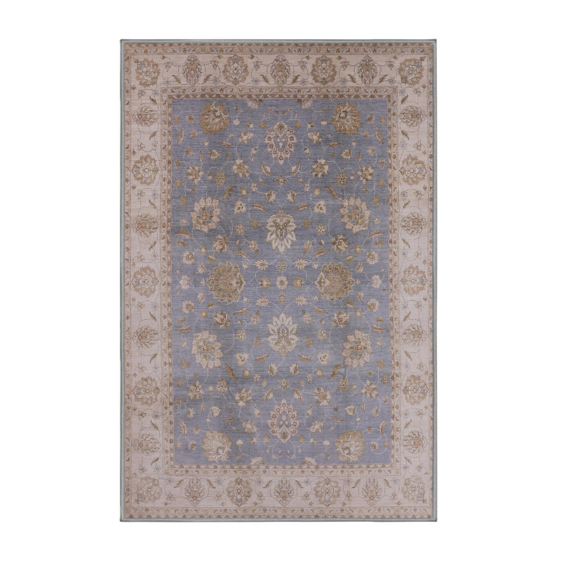 Tapis oriental beige / brun Sazerac, Rectangle 4 pi x 6 pi