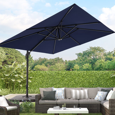 Parasol en porte-à-faux 10 x 10 pi avec base Setareh