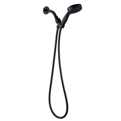 Handheld Shower Head Hose - Oil Rubbed Bronze. 5 Mode Adjustable High Spray. Medical Nozzles, Sanitary And Easy To Clean.  Abs. Consistent Spray In Low Water . Water Enabled. Straightforward
