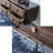 American style solid wood large capacity TV stand