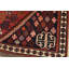 Tapis rouge en laine style années 1990 3 pi 5 po x 4 pi 9 po Greidi
